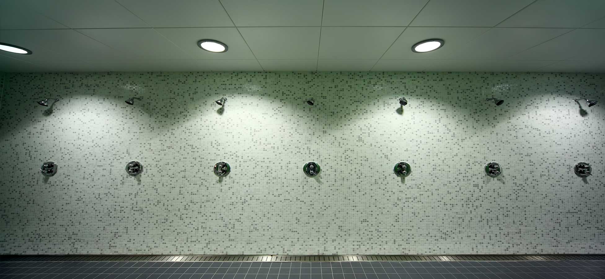 Douche kleedkamer